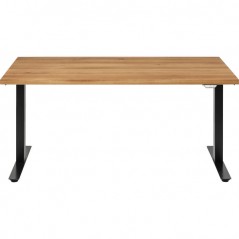 Desk Office Jackie Oak Black 160x80